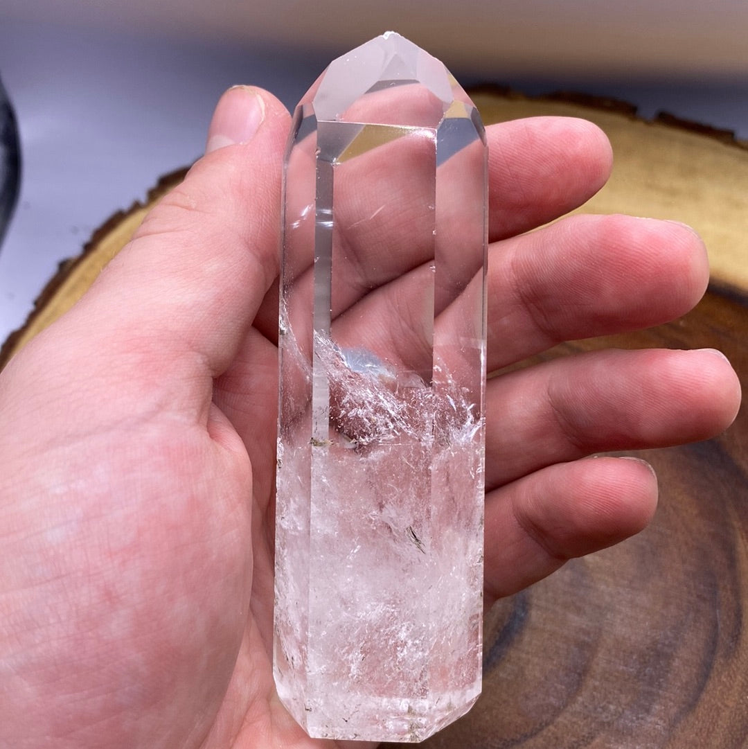 Clear Quartz Tower