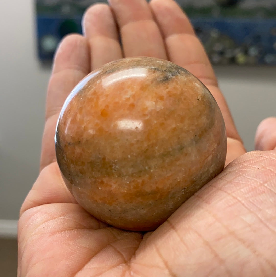 Peach Jasper 50mm Sphere